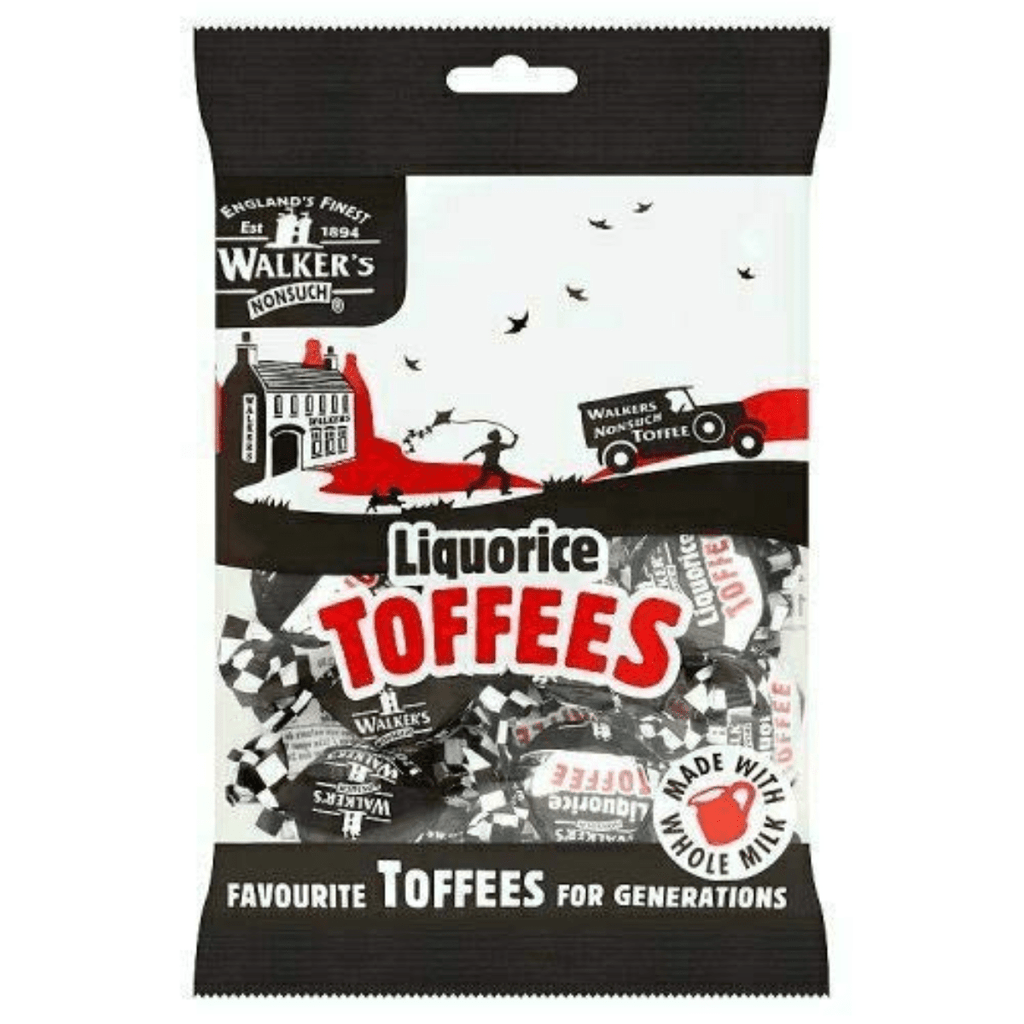 Walkers Toffee Liquorice 150g