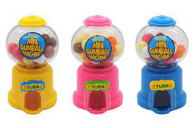 Crazy Candy Factory Mini Gumball Machine 35g Div.Farger
