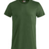clique basic-t t-skjorte flaskegrønn