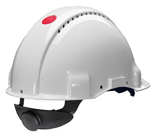 HJELM PELTOR G3000 MED RATTJUSTERING HVIT