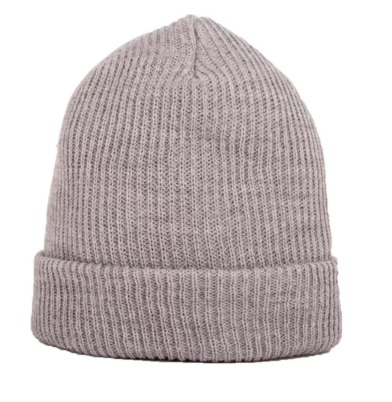 STRIKKET LUE ISLAND UNISEX GRÅMELERT