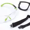 3M SOLUS 100 SERIEN VERNEBRILLE GRØNN/SORT KLAR