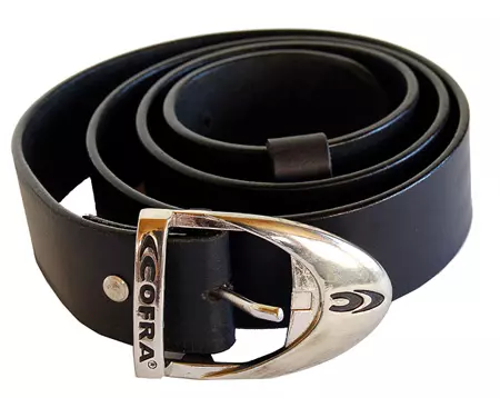 Skinnbelte Street cofra 150 cm svart