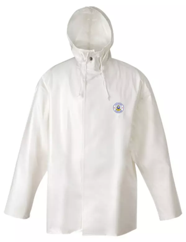 Vigra regnjakke hvit