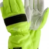 TEGERA CLASSIC ARBEIDSHANSKE NEONGRØNN/HVIT