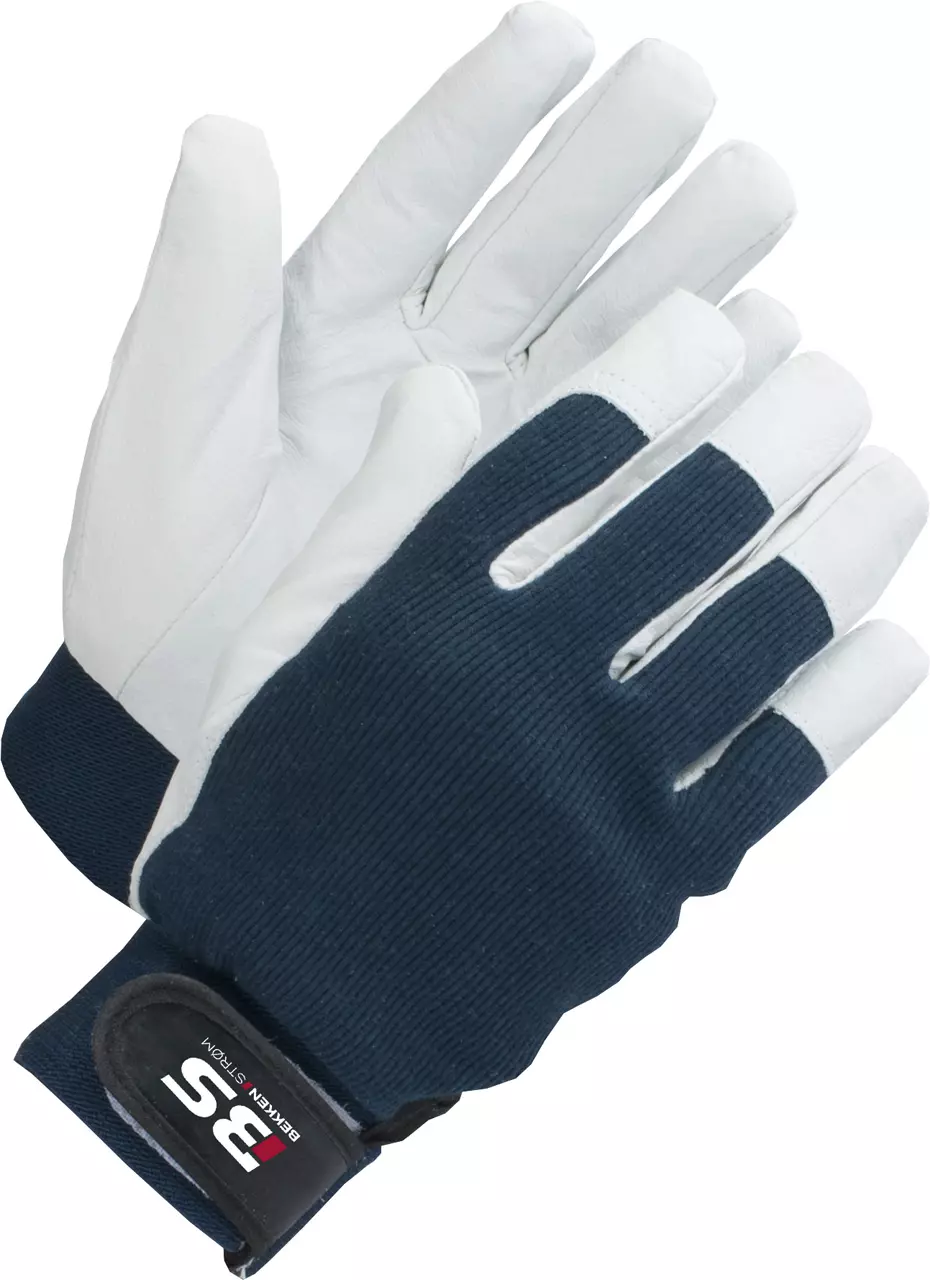 MONTERINGSHANSKE JERSEYFORET SVINENAPPA SVART/GRÅ