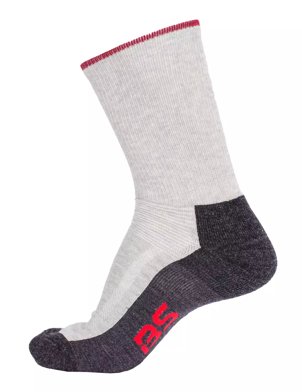 TURSOKK 3 PK. LYS GRÅ/KOKSGRÅ NATIONAL