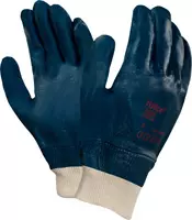 HELDYPPET NITRILHANSKE ANSELL HYLITE BLÅ