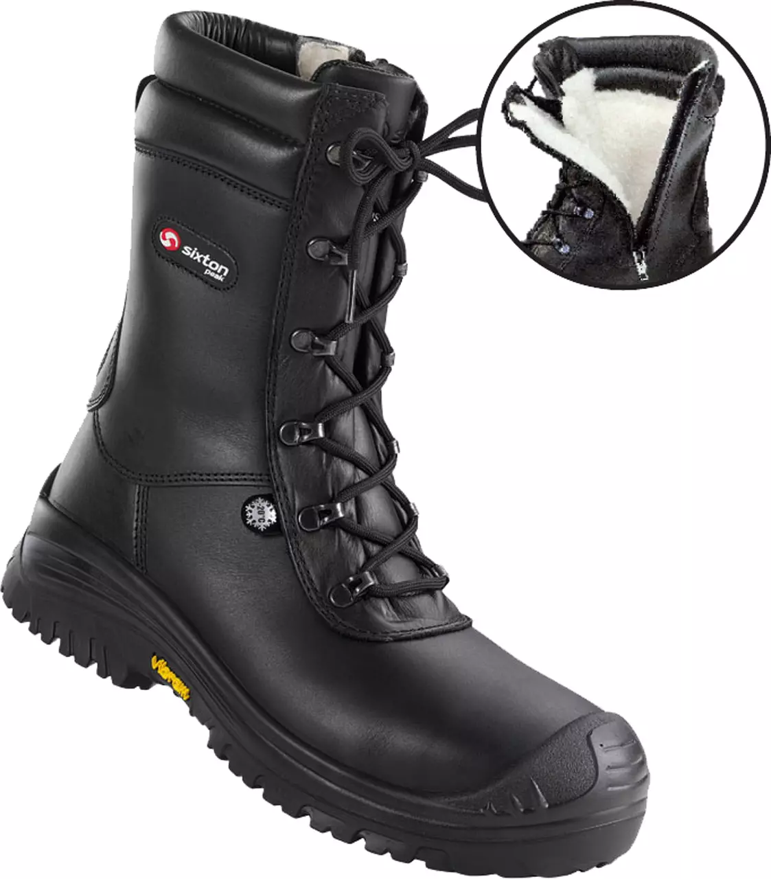 VERNESTØVLETT SIXTON TERRANOVA S3 SVART