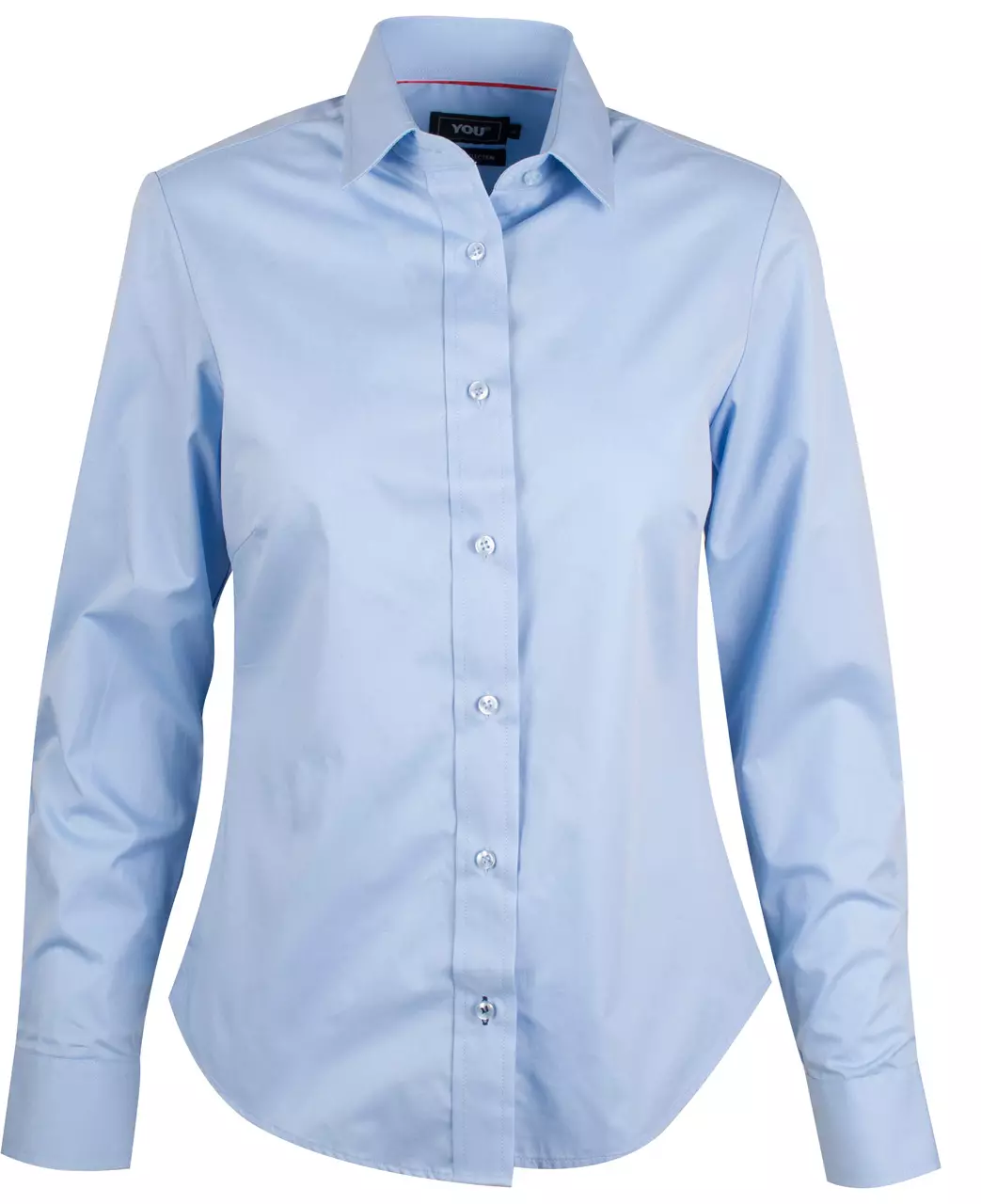 PAVIA BUISNESS SKJORTE DAME LYS BLÅ