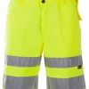 DOKKA SHORTS GUL EN20471 KLASSE 2