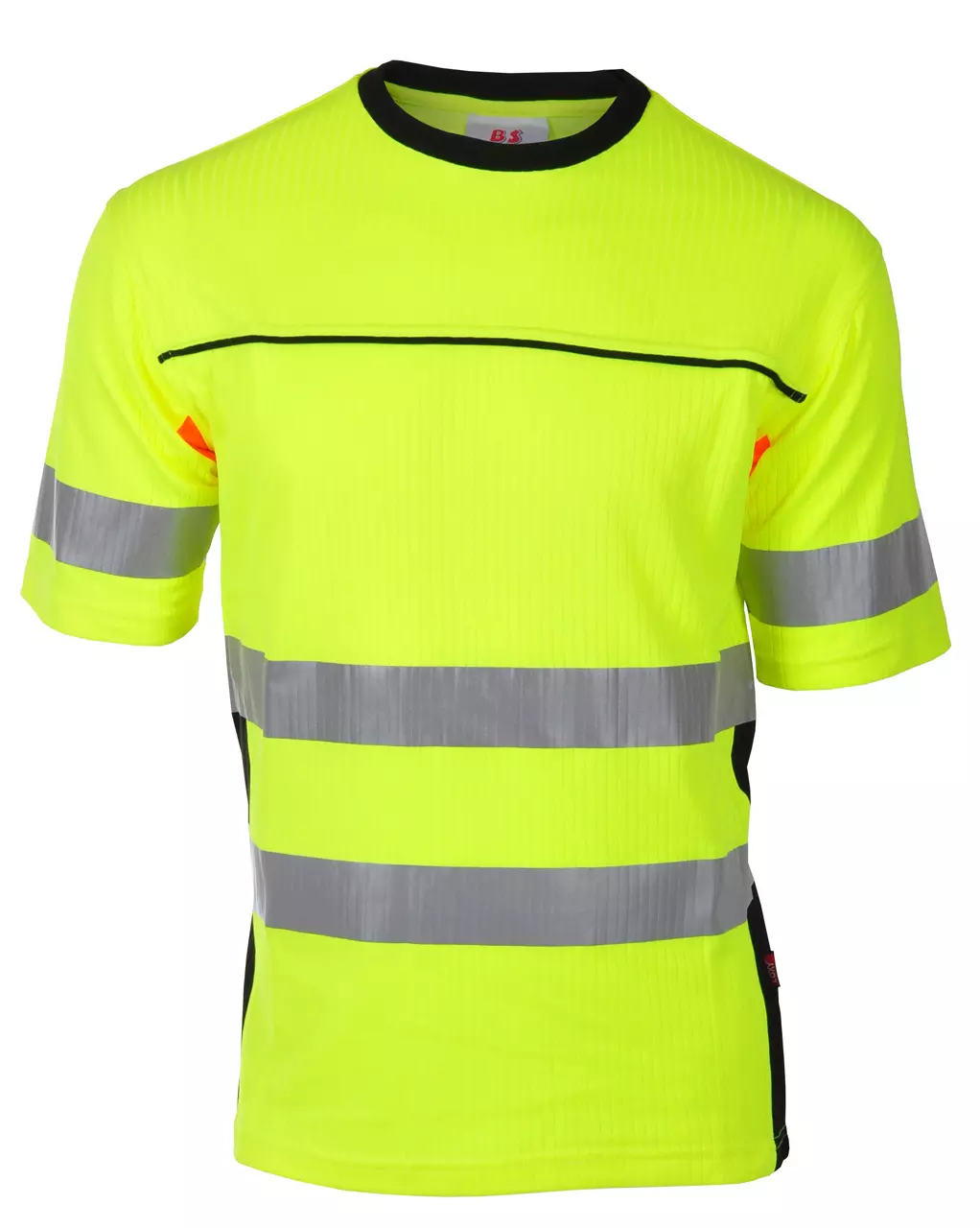 BERGSET T-SKJORTE FLUORIS. POL/BOMULL