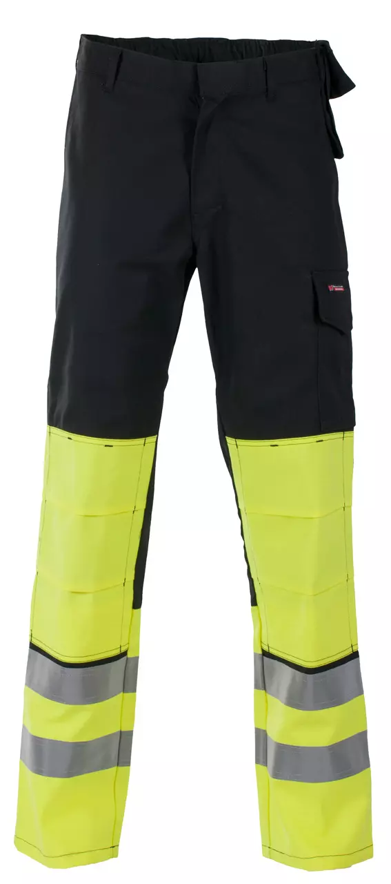 BUKSE FLUOR/FLAMMEHEMMENDE GUL/SVART