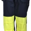 HÅNDVERKSBUKSE FLUOR/FLAMMEHEMMENDE GUL/MARINEBLÅ