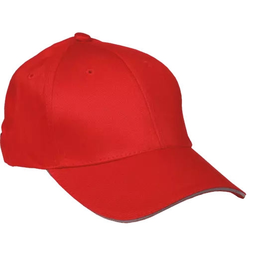 CAPS RØD MED REFLEKS SANDWICH