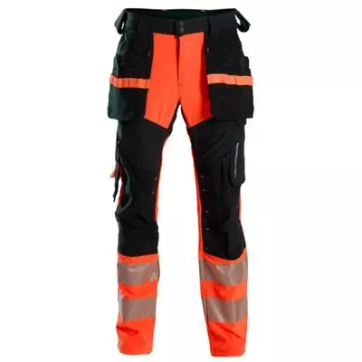 Lillehammer Håndverk  Bukse  Stretch orang/svart kl1