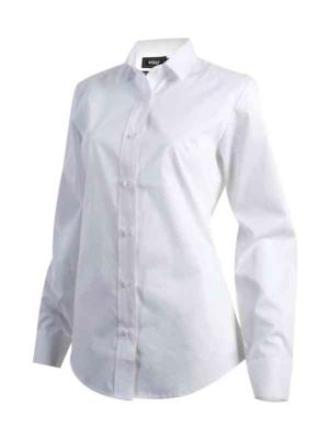 SKJORTE ANDRIA L/E DAME LANG ERM HVIT