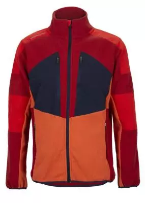 MAJAVATN FLISJAKKE RØDORANGE