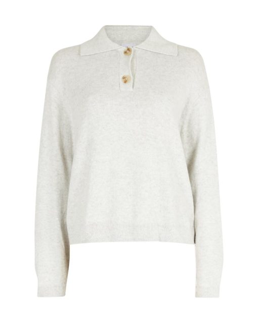 Depp knitted sweater grey, Line Of Oslo