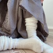 Petiteknit Penny socks Papir