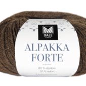 Alpakka Forte Varmbrun melert (709)