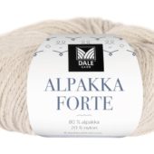Alpakka Forte Latte beigemelert(701)