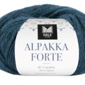 Alpakka Forte Mørk Petrol(723)