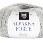 Alpakka Forte Lys gråmelert(716)