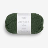 Alpakka Ull 8082 Skoggrønn