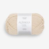 Alpakka Ull 2511 Mandel