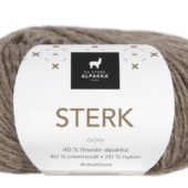 Sterk Lys brun melert (823)