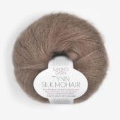 Tynn Silk Mohair Eikenøtt 3161