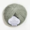 Tynn Silk Mohair Støvet lys grønn 8521