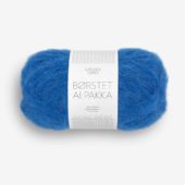 Børstet Alpakka Jolly Blue