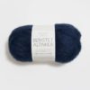 Børstet Alpakka Marine blå 5575