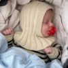 PetiteKnit Sunday Balaclava Baby Papir