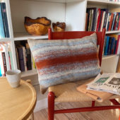 PetiteKnit Technicolor Pillow Papir