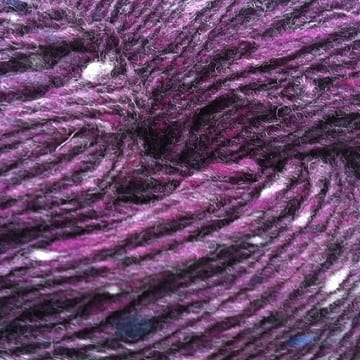 Isager Tweed Purple