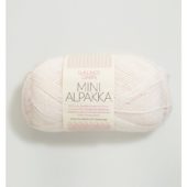 Mini Alpakka Optisk Hvit 1001