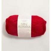 Mini Alpakka Rød 4219