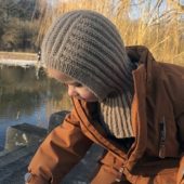 Le knit Balaclava mini