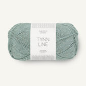 Tynn Line Støvet Aqua 6841