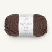 Alpakka Ull Brun 3571