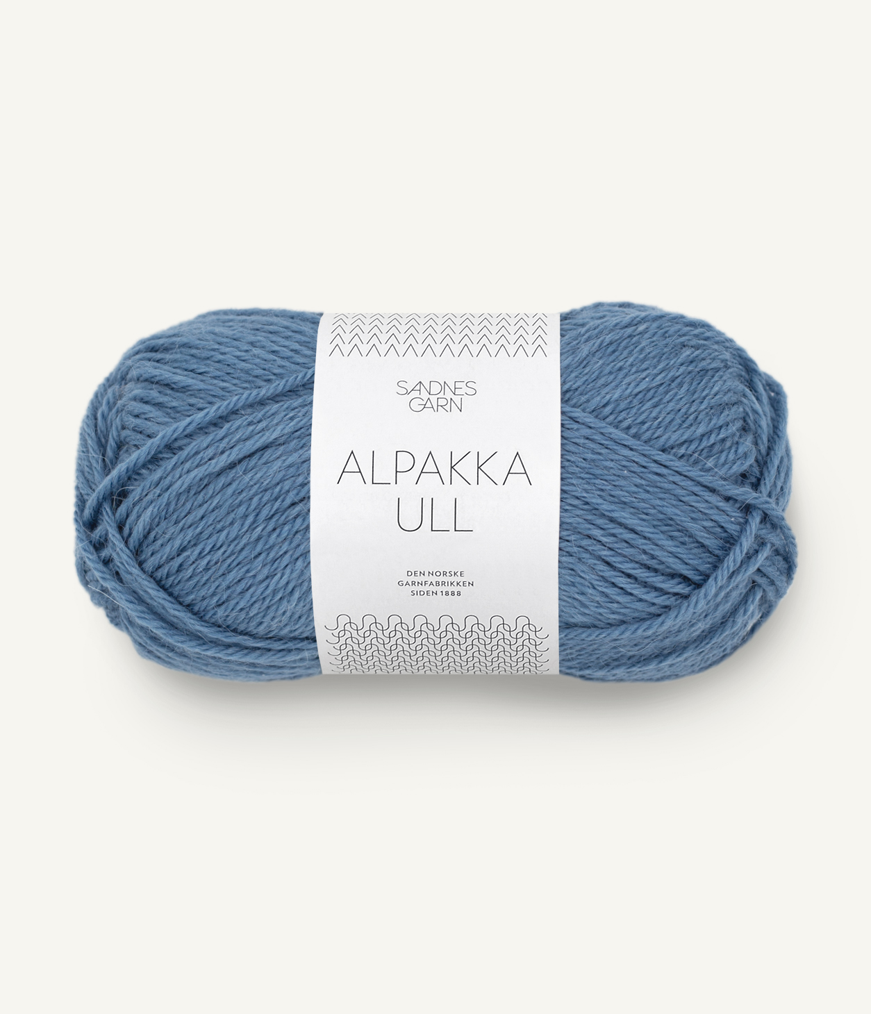Alpakka Ull Jeansblå 6052