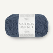 Mandarin Naturell Mørk gråblå 6061
