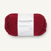 KL Merino 4036 Dyp Julerød