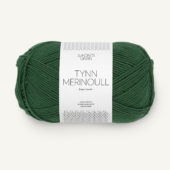Tynn Merino 8072 Skoggrønn