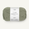 Tynn Merino 8521 Støvet lys grønn