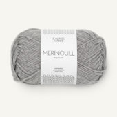 Merino 1042 Gråmelert