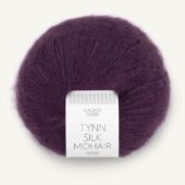Tynn sik mohair Bjørnebærsaft 4672